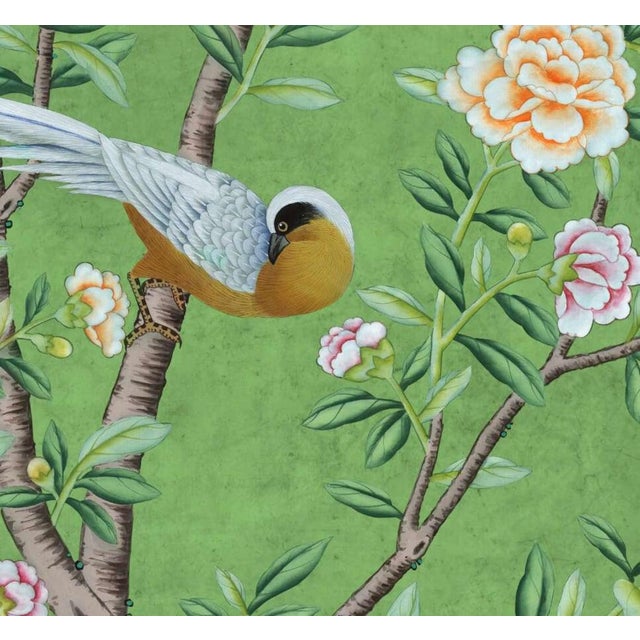 Not Yet Made - Made To Order 20“*40”/Panel， a Set of Two Chinoiserie Floral Wall Artwork For Sale - Image 5 of 7