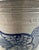 Authentic American stoneware crock featuring a charming hand-decorated cobalt blue bird motif. Crafted in classic salt-...