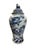 Superb hand painted mansion size ginger jar depicting dragon and phoenix for good luck , a foo dog handle. Ancient Chinese...