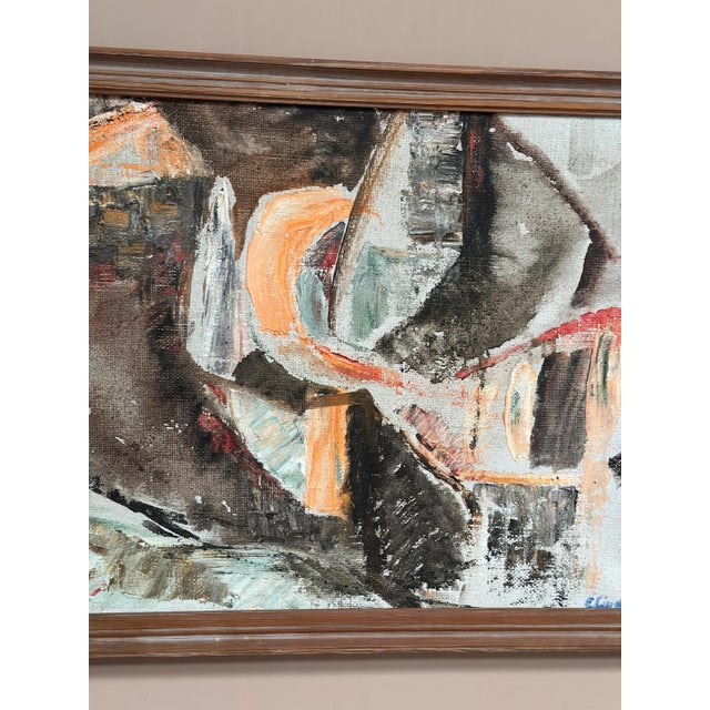 Eivor Lindberg, Abstract Composition, 1967, Oil on Canvas, Framed For Sale - Image 15 of 18