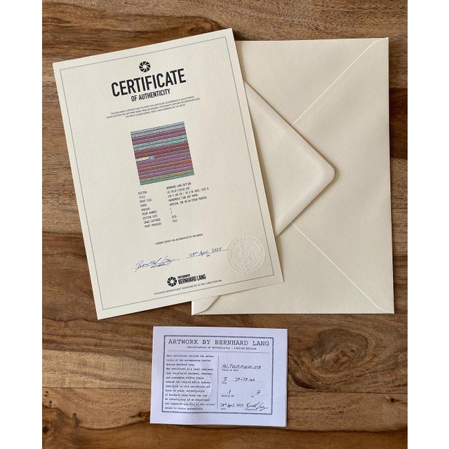 Photography "AV_Harbour_013" Contemporary Limited Edition Fine Art Photograph Print by Bernhard Lang For Sale - Image 7 of 7