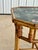 Mid-20th Century Sons-Cunningham Rattan Side Table With Tropical Wallpaper Top For Sale - Image 9 of 12
