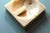 Stone 1960s Very Large Synthetic Marble Off-White Ashtray For Sale - Image 7 of 10