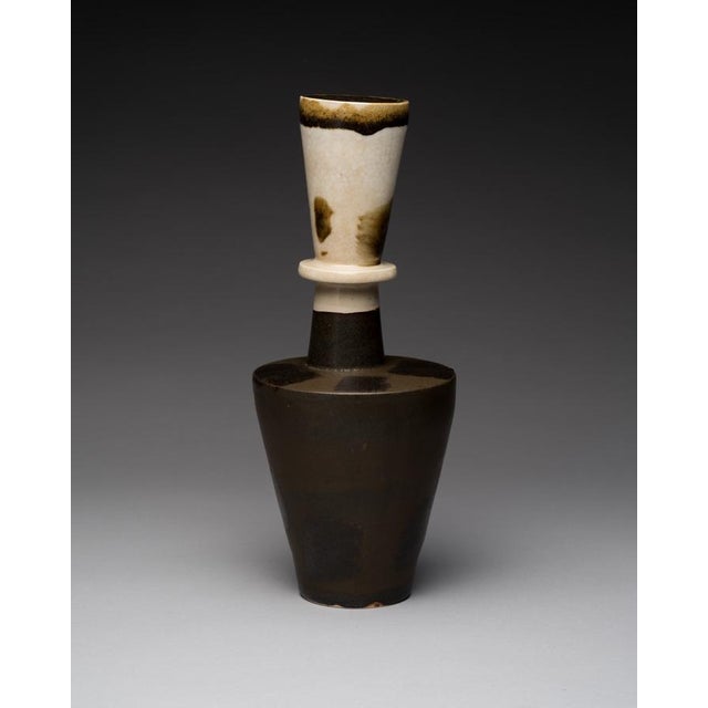 Postmodern Studio Ceramic Vase by Friedhelm Tschentscher, 1960s For Sale - Image 3 of 15