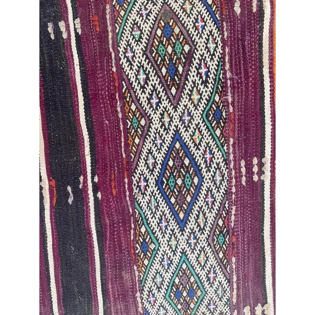 Antique Long Moroccan Kilim For Sale - Image 13 of 18