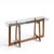 Adrian Pearsall for Craft Associates Mid Century Sculptural Walnut Console Table For Sale In Chicago - Image 6 of 9