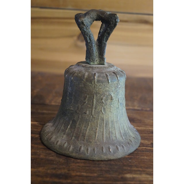 1818 Bronze Spanish Colonial Mission Bell For Sale - Image 10 of 10