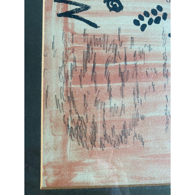 Marc Chagall Signed Original Lithograph Bouquet With Bird For Sale - Image 9 of 10