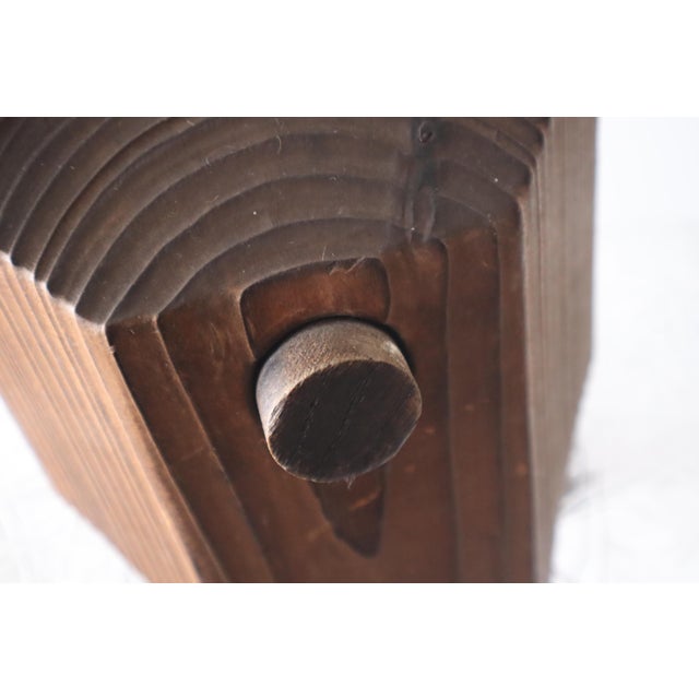 Brown Sculptural Hanging Lamp from Temde, Switzerland, 1960s For Sale - Image 8 of 13