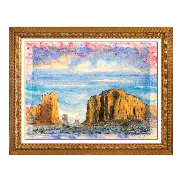 Mid 20th Century Monument Valley, Brett Livingstone-Strong For Sale