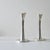 Swedish Pewter Candlesticks from GAB Guldsmedsaktiebolaget, 1940s, Set of 2 For Sale - Image 3 of 12