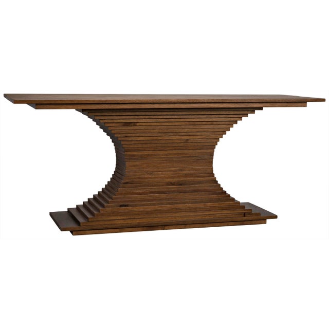 Cambio Console in Dark Walnut For Sale - Image 10 of 10