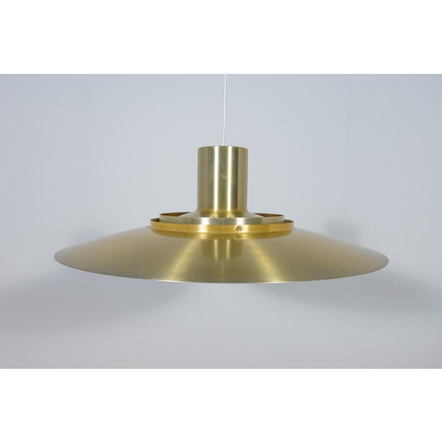 Mid-Century Modern Large Mid-Century Ceiling Lamp Model P700 by Preben Fabricius & Jørgen Kastholm for Nordisk Solar, 1960s For Sale - Image 3 of 16
