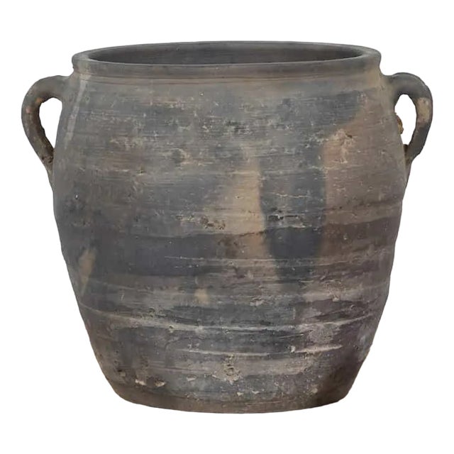 Antique Chinese Vase with Handles, 1880 For Sale