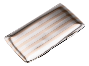 Antique 20th Century English Silver & Gold Business Card Case, Chester, 1911