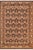 Shabby Chic 1990's Pak-Persian Black/Red Wool Rug - 6'1'' X 9'0'' For Sale - Image 9 of 9