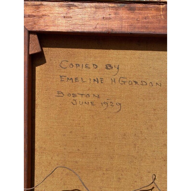 Antique Oil Painting Portrait of 17thC Gentleman, Gold Leaf Gilt Frame, Signed For Sale - Image 10 of 10