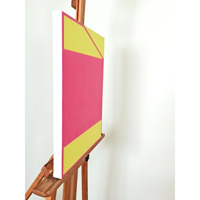 Contemporary "Vice-Virtue" Contemporary Minimalist Geometric Oil Diptych Painting by Shyun Song - A Pair For Sale - Image 3 of 7