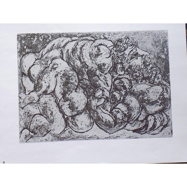 Printmaking Materials Vintage Mid Century Modern Picasso Lithographs - Set of 6 For Sale - Image 7 of 8
