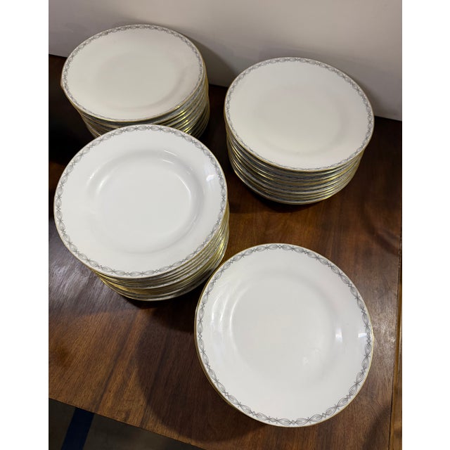 Vintage Dinnerware Set by Richard Ginori, 1950s, Set of 56 For Sale - Image 4 of 12