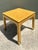 Wood Vintage Wrapped Grasscloth Game Table For Sale - Image 7 of 12