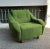 2000 - 2009 Set of Lounge Chairs in Green Bouclé with Sinuous Armrests, 2000s For Sale - Image 5 of 7