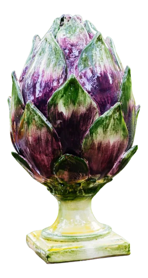 Gathered Garden Artichoke Finial