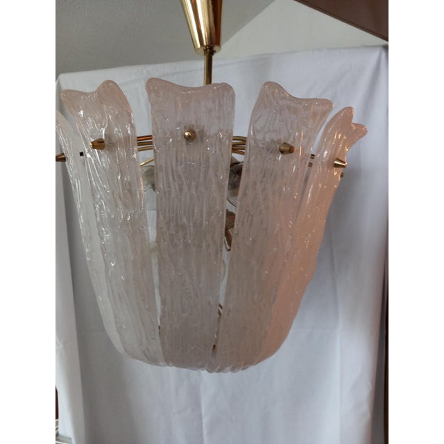 Mid-Century Modern Basket Chandelier by J.T. Kalmar for Kalmar Austria For Sale - Image 3 of 12