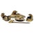 Art Deco Brass Desk Set with Stylized Eagle Heads, 1920s, Set of 5 For Sale - Image 18 of 18