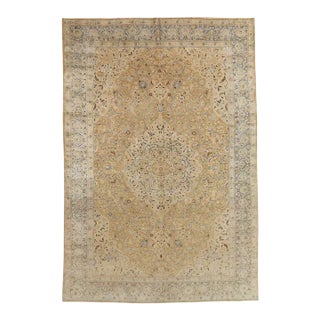 Antique Persian Tabriz Carpet For Sale