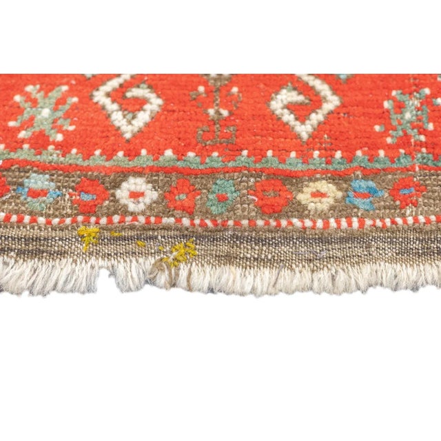 Antique Konya (One of Pair) Rug 1'6'' X 2'11'' For Sale - Image 11 of 12