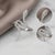 Discover the allure of our exquisite 14k White Gold Snake Ring, a stunning piece that elegantly wraps around your finger....