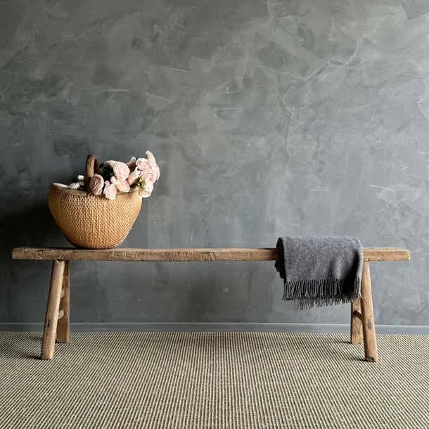 a rare find - the Vintage Elm Wood Long Skinny Bench. This authentic vintage elm bench is a true gem, with a hard-to-find...