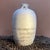 Vintage 13" Incised White Terracotta Amphora Urn - Heavy Studio Pottery For Sale - Image 4 of 12