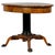 Swedish Biedermeier Pedestal Table in Golden Birch with Lion's Feet, 1800s For Sale - Image 5 of 5