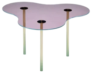 Glass Camo Coffee Table by Sebastian Scherer