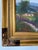 Wood Vintage Mediterranean Coastal Oil on Canvas Painting - Framed For Sale - Image 7 of 13