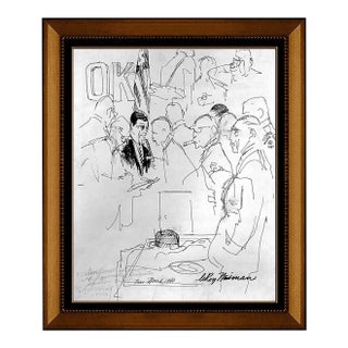 1960s Kerner Victory Sketch, LeRoy Neiman For Sale