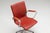 Red Oxford Office Chairs in Cognac Leather by Arne Jacobsen for Fritz Hansen, Denmark, 1967, Set of 2 For Sale - Image 8 of 18