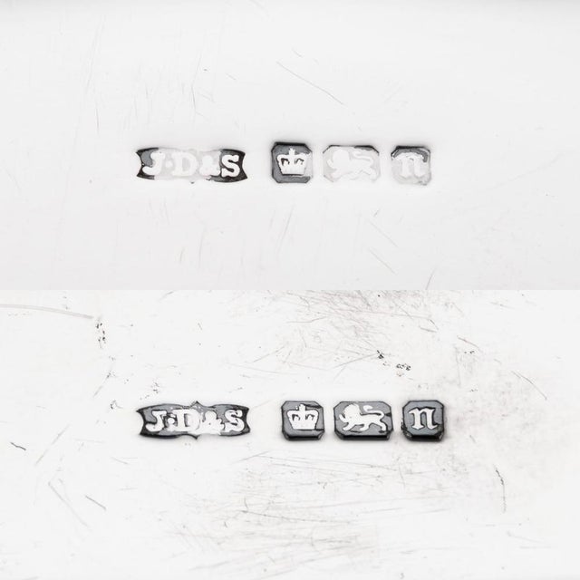 Antique English Silver Hip Flask and Cup from James Dixon & Sons, 1905 For Sale - Image 12 of 13