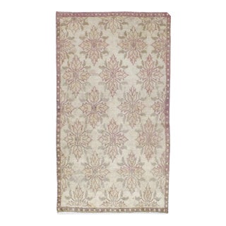 Galerie Shabab Collection Mid-20th Century Turkish Anatolian Throw Rug For Sale