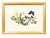 Set of Six Chinese Export Framed Pith Paper Watercolor Botanicals For Sale - Image 4 of 8