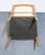 High End Vintage Solid Cherry Italian Neoclassical Tuscan Style 24" Accent Arm Chair For Sale - Image 9 of 9