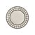 Crafted from fine porcelain, this set of four Aryan Dessert Plates draws inspiration from the tailored detailing of the...