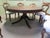 1900 - 1909 Large Centre Dining Table and Chairs, 1900s, Set of 9 For Sale - Image 5 of 8