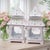 Chinoiserie Pink Tulip Pagoda Lantern, Medium For Sale - Image 3 of 4