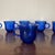 1950s Vintage Forte Crisa Cobalt Blue Glass Mugs, Set of 6 For Sale - Image 5 of 8
