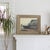 Mid-Century Modern Framed Coastal Painting of Cape Ann Gloucester Massachussets Signed Roubaud For Sale - Image 3 of 10