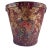 Early 19th Century 19th-Century Antique English Georgian Red Leather Hand-Decorated Armorial Shield Fire Bucket For Sale - Image 5 of 10