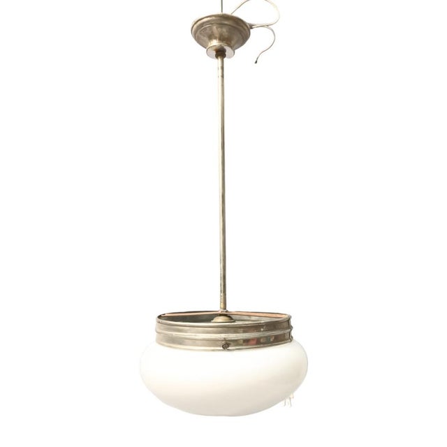 Silver Vintage Art Deco Lamp, 1920s For Sale - Image 8 of 8